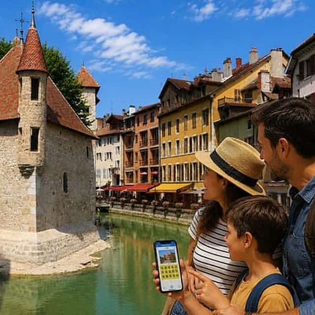 Annecy Scavenger Hunt & Highlights Self-Guided Walking Tour