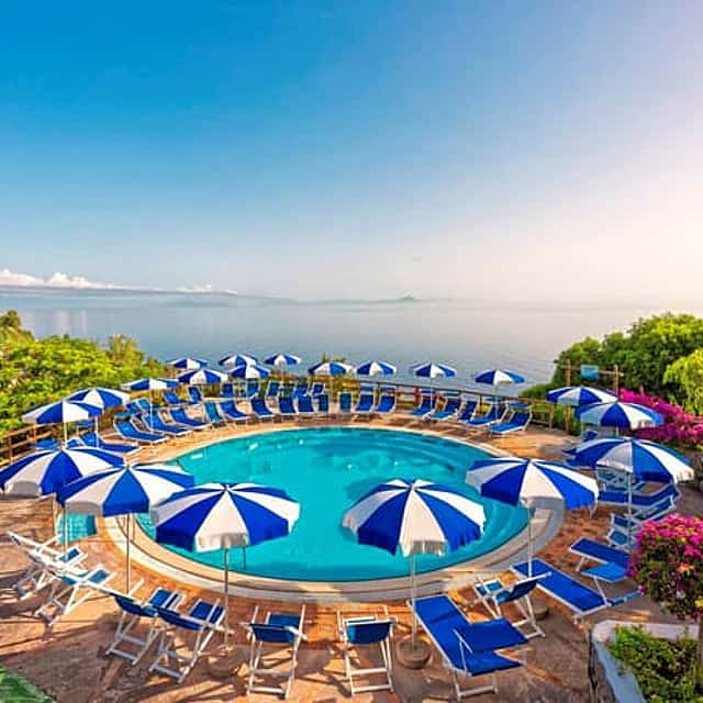 Ischia: Castiglione Thermal Baths with Transfer from Naples