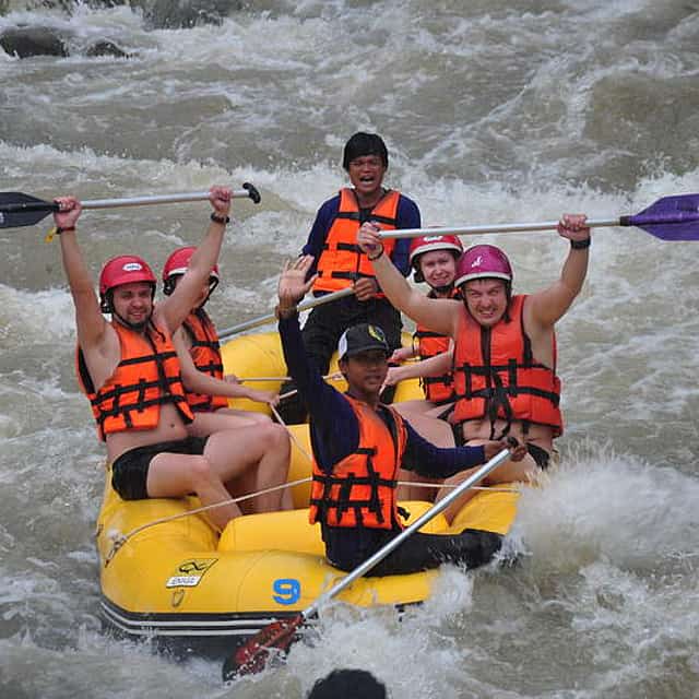 Phuket: Rafting 7 km, Zipline Flying Fox i przejażdżka ATV
