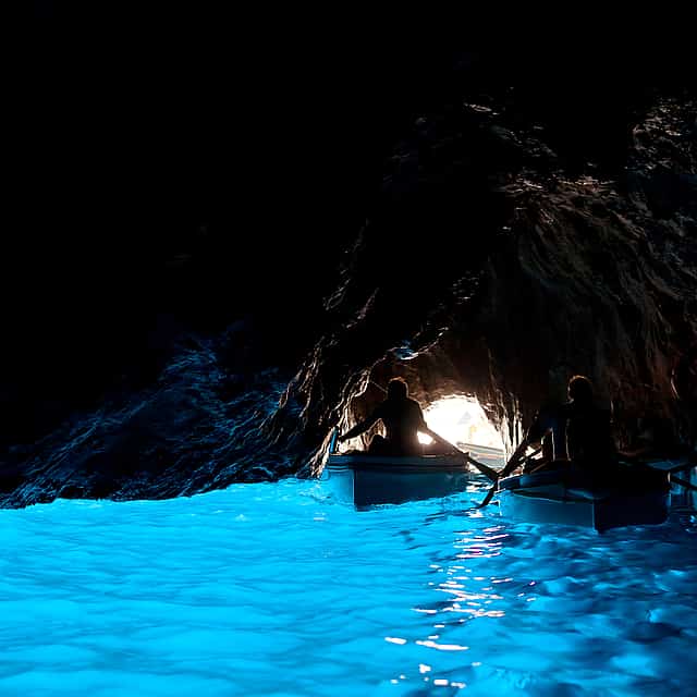 Costa de Sorrento, Capri y tour en barco a la Gruta Azul
