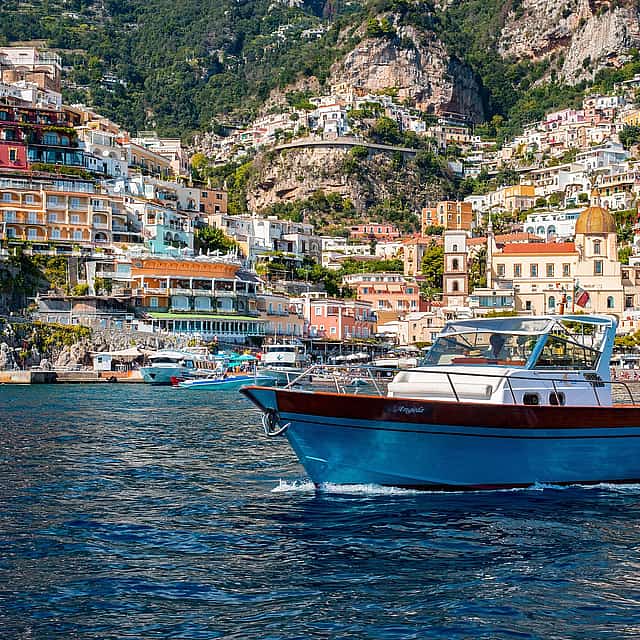 Amalfi-Küstentour mit dem Boot ab Sorrent