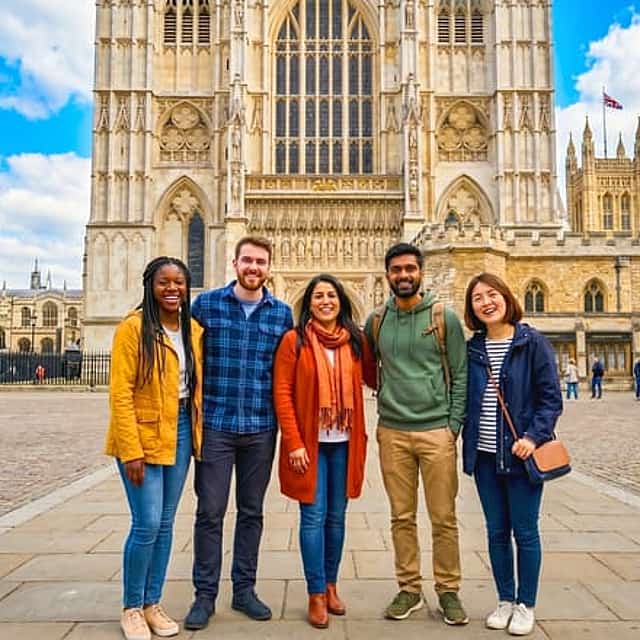 3-hour: Free Recital at the Abbey, Guided Tour Outside - English