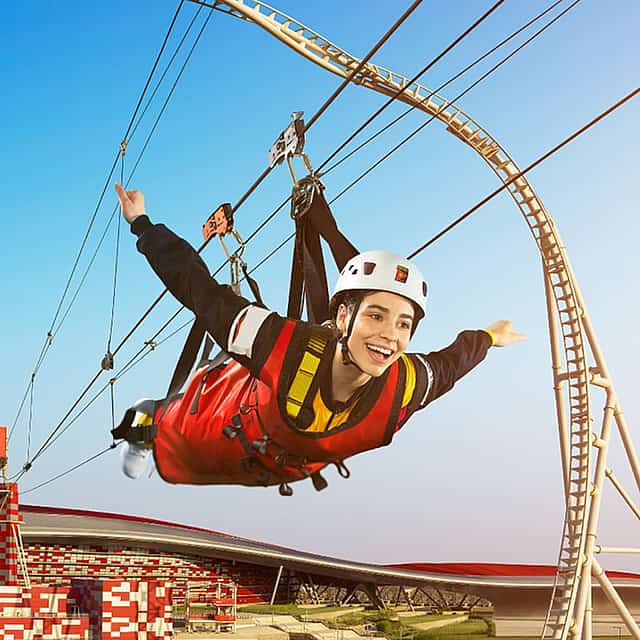 Jebel Jais Zipline Flight with Transfer from Dubai