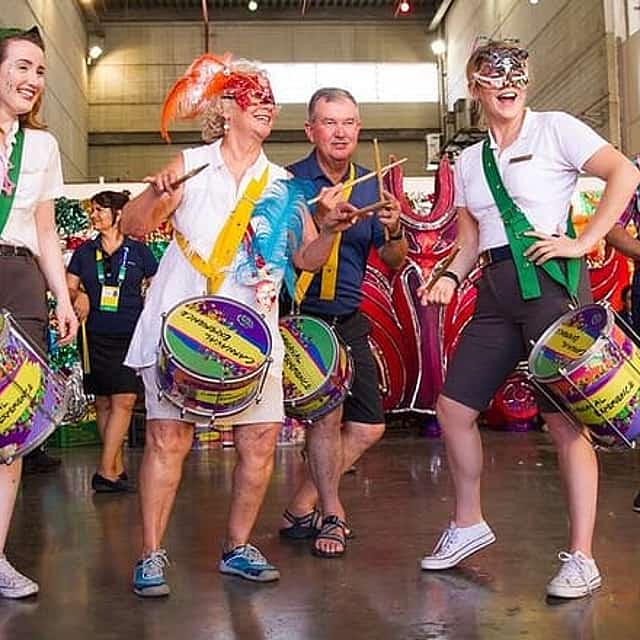 Carnival at Backstage Plus Dance and Instrument Workshops: Private Group Package