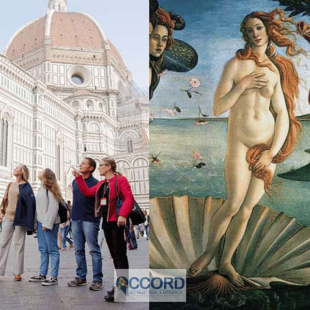 Best of Florence: Walking Tour & Uffizi Gallery Audio Guided Visit led by Tour Leader