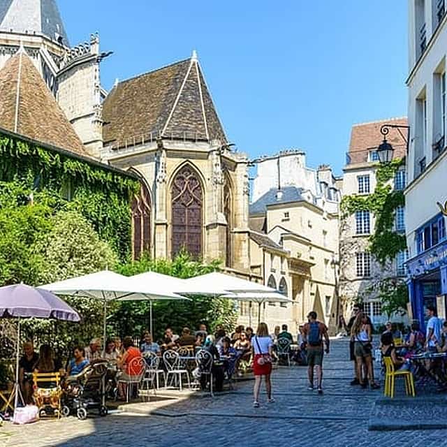 Eiffel tower summit, crepe tasting, le Marais with Hotel Pick up