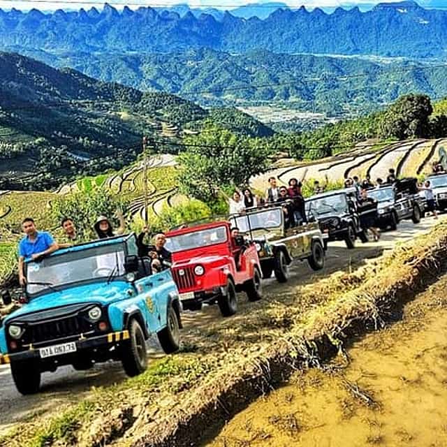 Ha Giang Private Jeep Adventure Villages and Emerald Waterfall
