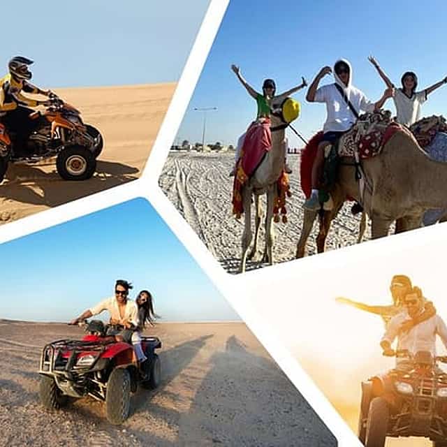 1-Hour Self-Drive Quad Bike, 30-Min Camel Ride & Dune Bashing