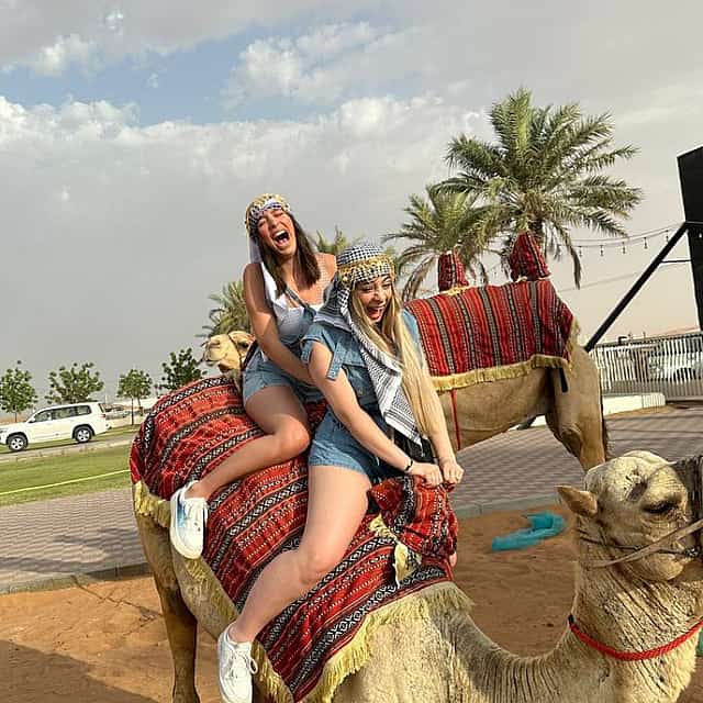 Dubai Red Dune Desert Safari with Camel Ride & BBQ Dinner