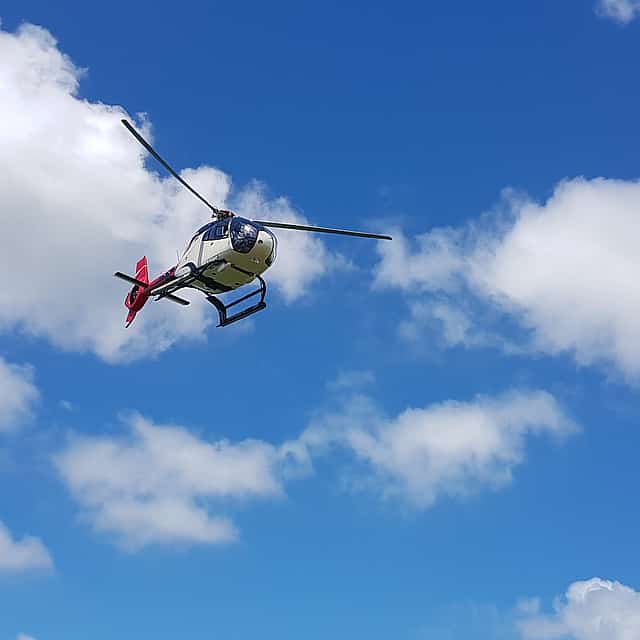 Private Hubschraubertransfers von/nach Triolet
