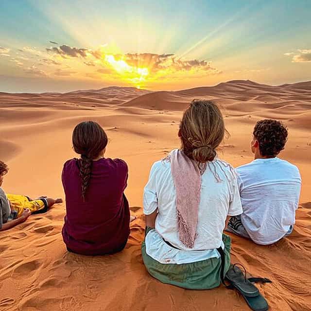 Desert Overnight and Camel Trekking in Merzouga
