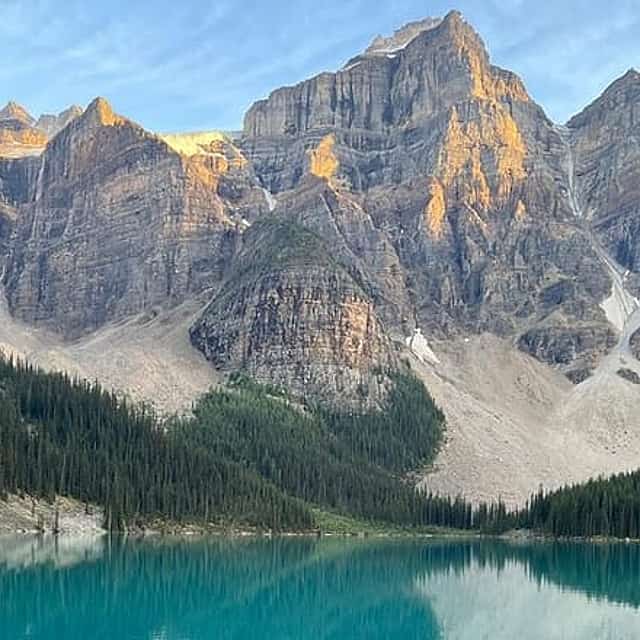 Sunset Tour Moranie Lake Lake Louise from Calgary Canmore Banff