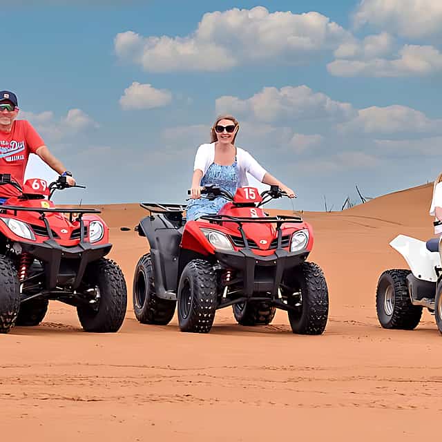 Abu Dhabi Desert Safari with ATV Quad Bike Ride