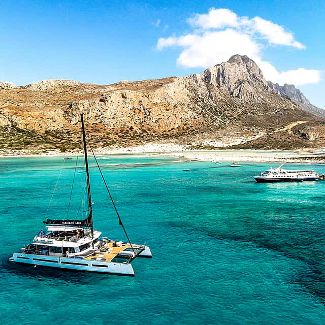 Kissamos to Balos & Gramvousa: All-Inclusive Afternoon Luxury Catamaran Cruise (Comfort)