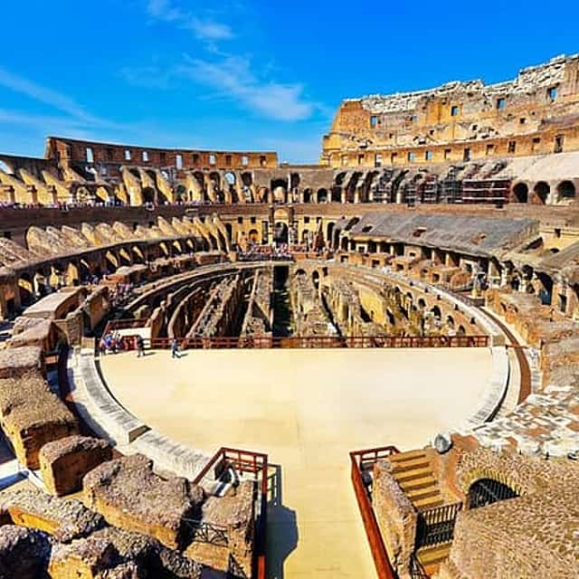 Colosseum Arena Floor, Roman Forum and Palatine Hill Audio Guided Tour