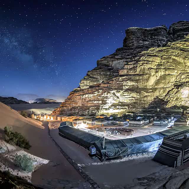 Mysterious Desert Night in 5-star Bedouin Camp