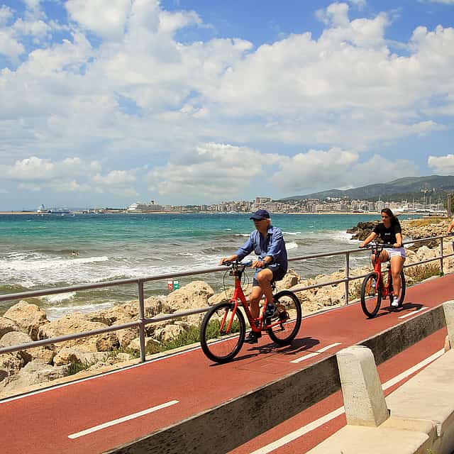Fahrradtour durch die Altstadt von Palma