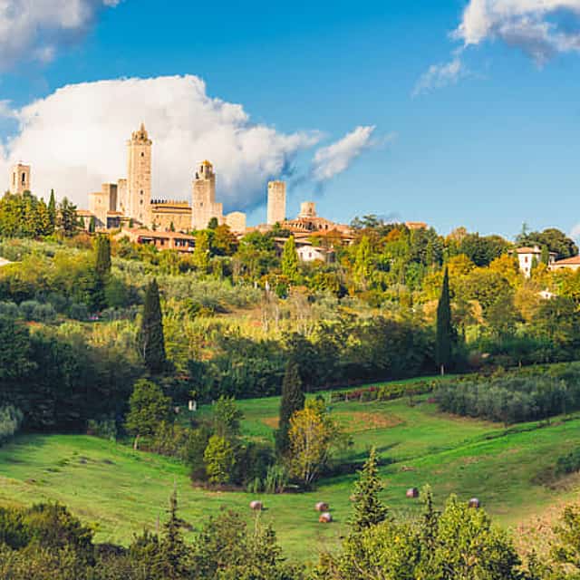 Discover Tuscany in one day from Rome: Siena and San Gimignano small group tour with food and wine tasting