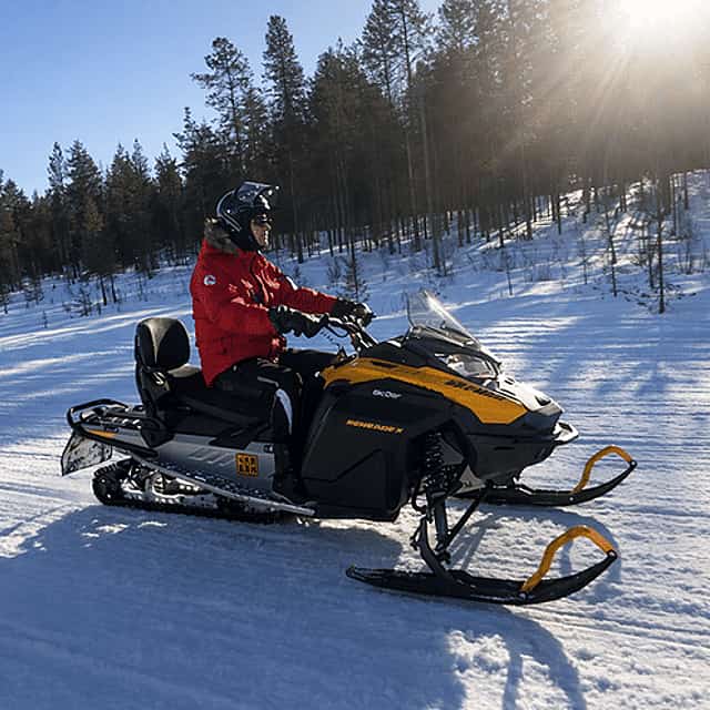Extended Snowmobile Safari, Levi — long wilderness trails, adults only