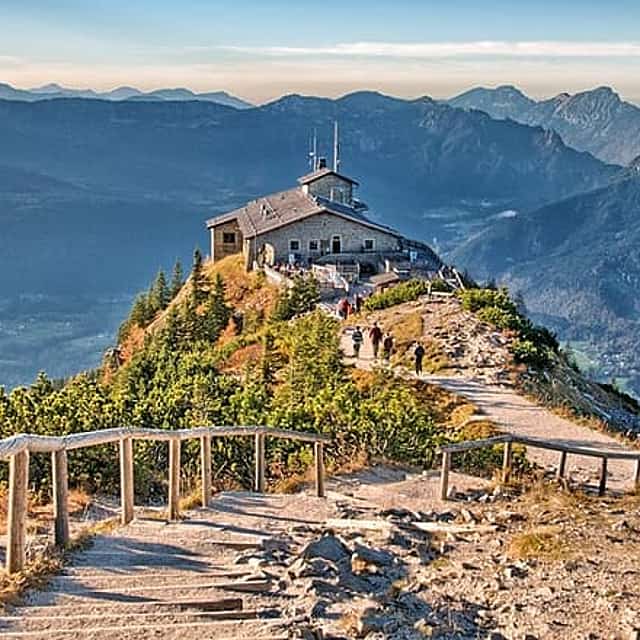 Excursion privée d'une journée de Munich au Nid d'Aigle et à Salzbourg
