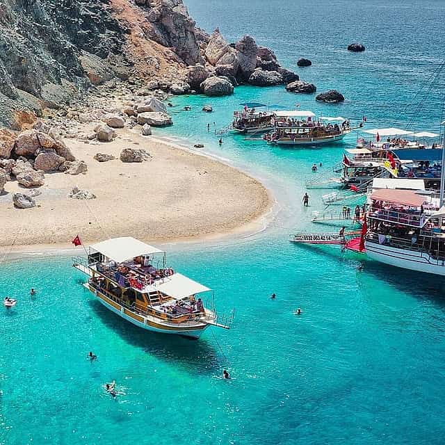 Adrasan Suluada Insel Bootstour mit Mittagessen ab Antalya
