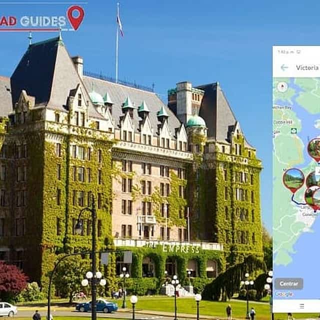 APP Self-Guided Routes Victoria with audio guide