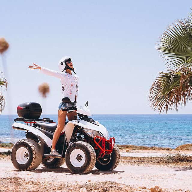 Quad Tour from Coral Bay to Adonis Baths (1 quad for 2 persons)