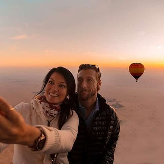 Hot Air Balloon Ride, Vintage Land Rover Drive and Breakfast