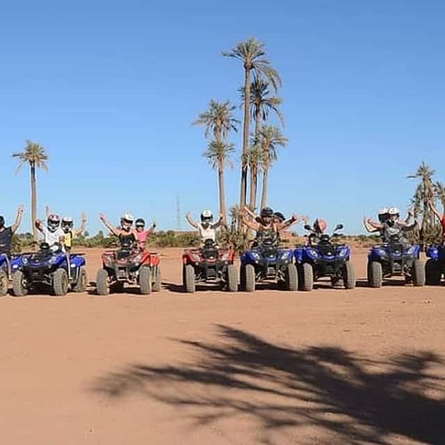 Quad bike tour in the palm groves of Marrakech