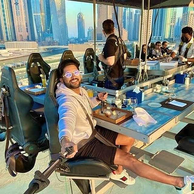 Dubai Dinner in the Sky Experience