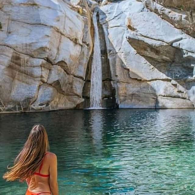 Los Cabos: Hiking at the Fox Canyon with Waterfall