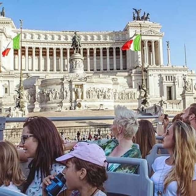 Rome 24-Hour Hop-On Hop-Off Bus + Vatican Museum & Sistine Chapel Tickets