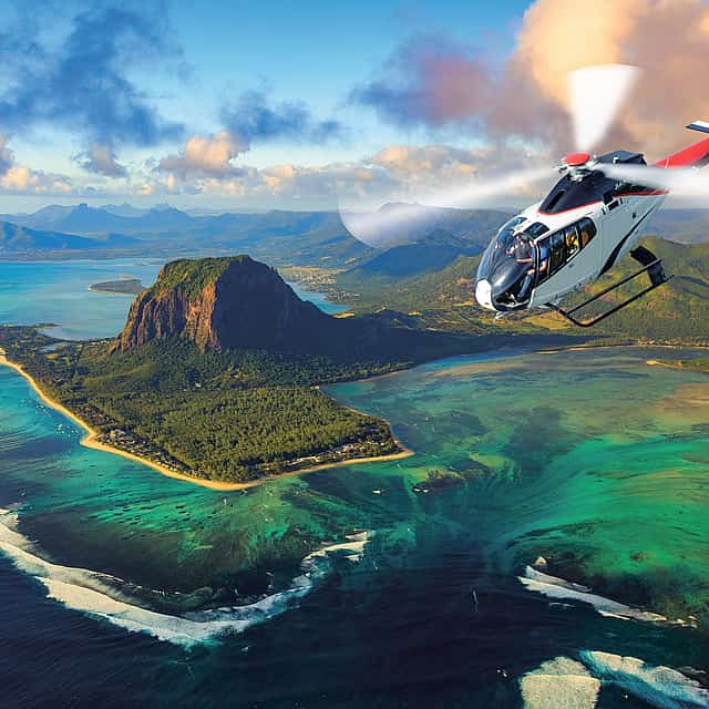 Magischer Helikopter-Privatrundflug ab Triolet
