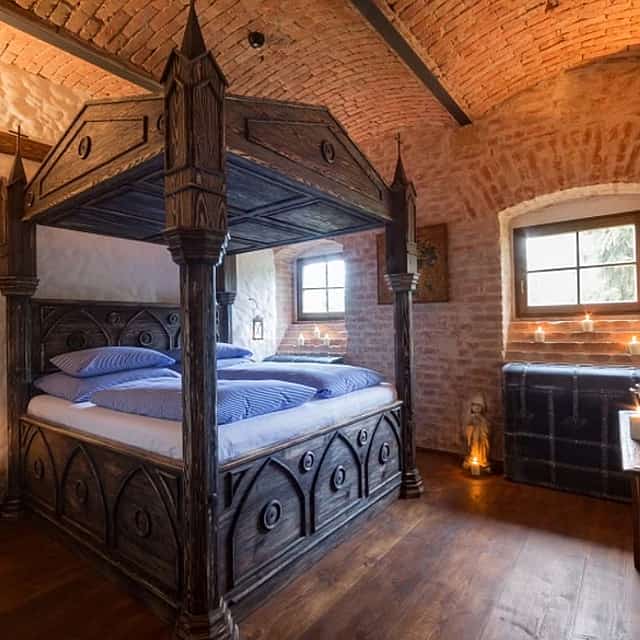 Night in Haunted Medieval Hotel with Ghosts