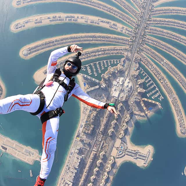 Tandem Skydive Palm Dubai İniş Alanı
