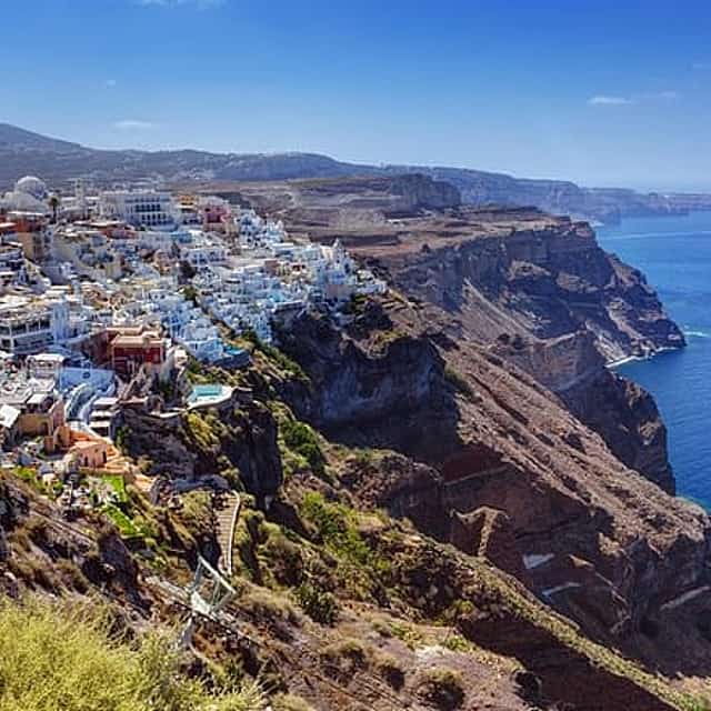 Private Sunset Half Day Tour from Santorini to Volcano & Aspronisi
