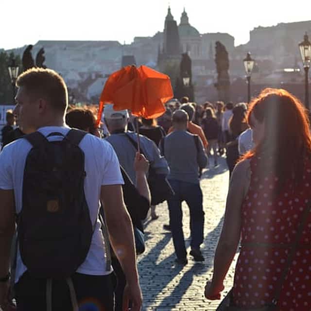 Evening view walk with French Guide