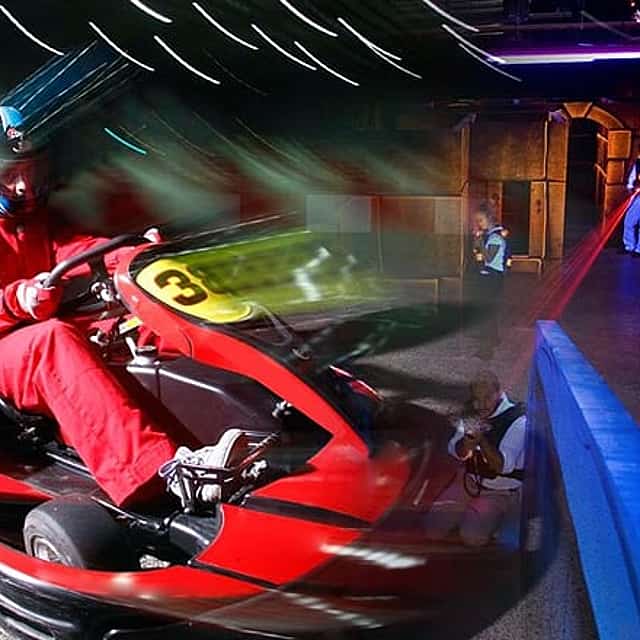 Laser Tag and Karting Combo