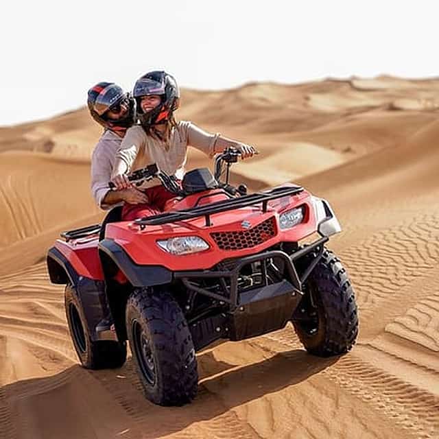 Dubai: Quad & ATV Bike, Red Dune Desert and Safari Adventure
