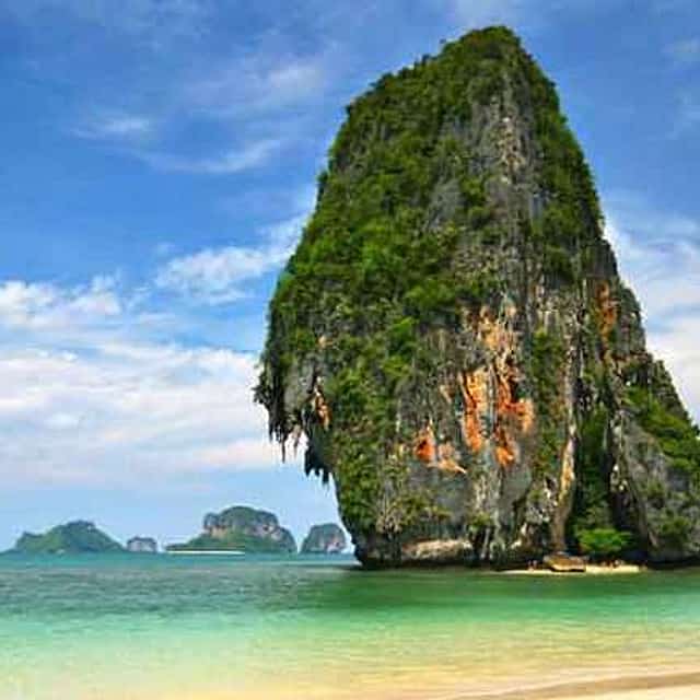 Krabi: Четыре острова и песчаная коса на скоростном катере.
