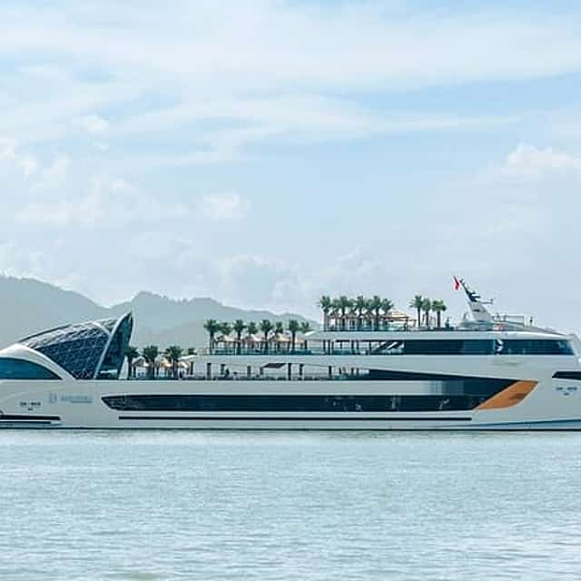 Dolphin Cruise A Floating Mini Resort in Halong Bay Day Cruise