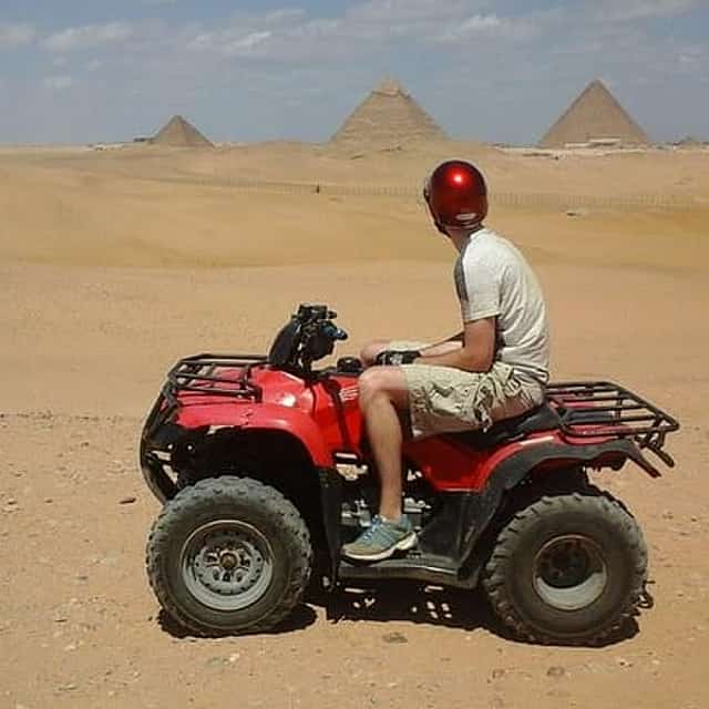 Desert Safari by Quad Bike Around Pyramids