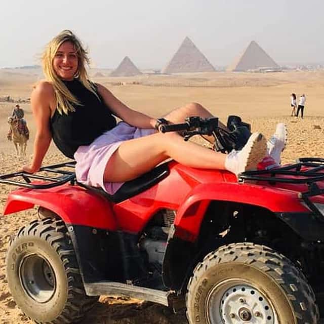 Atv Quad Bike Ride At Giza Pyramids