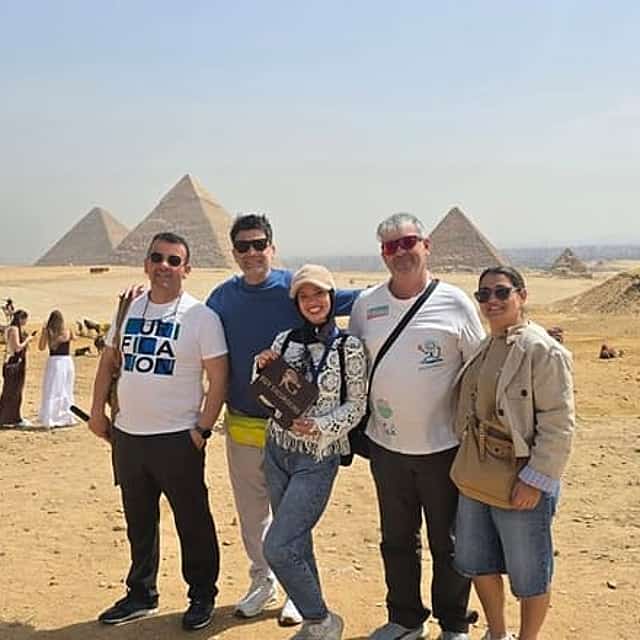 Giza Pyramids Saqqara and Memphis Day Tour VIP