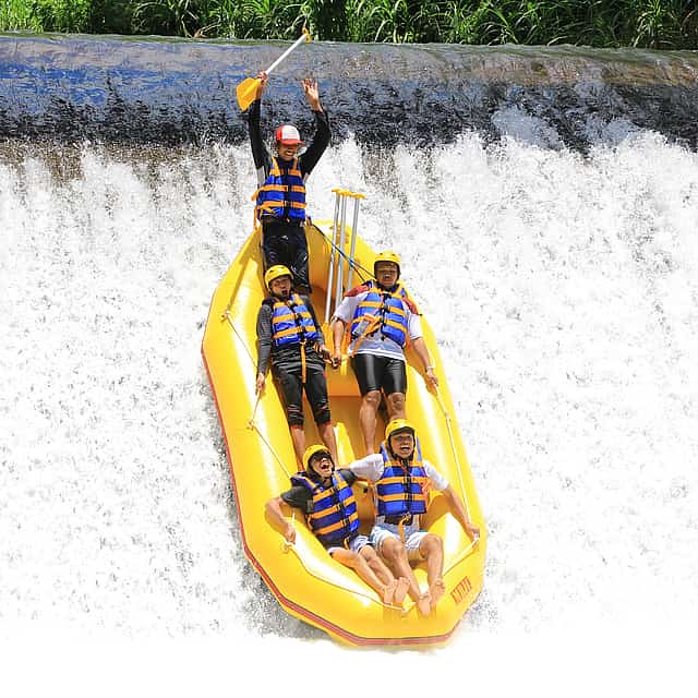 Telaga Waja River White Water Rafting