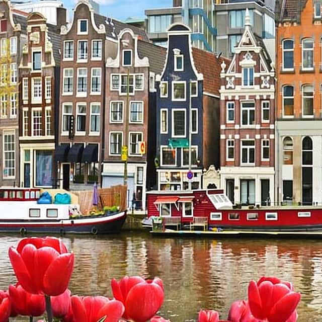 Private transfer from Bruges to Amsterdam, 2h Stop in Utrecht