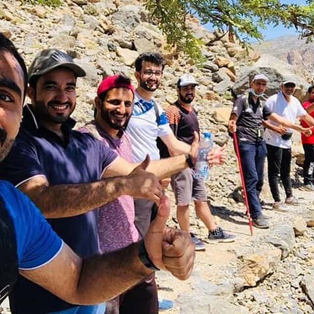 Balcony & Hidden Lake Jebel Shams Shared Trip