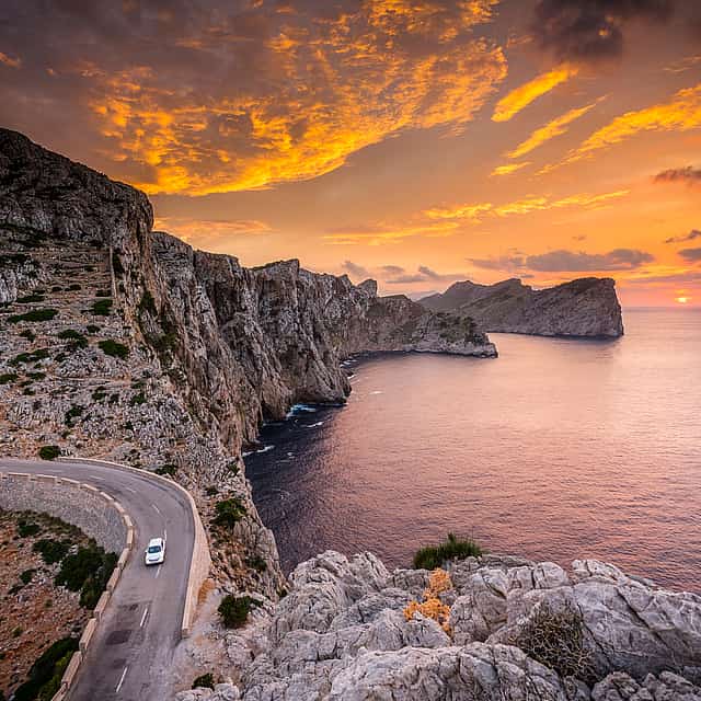 Cap Formentor Sunset Helicopter Flight