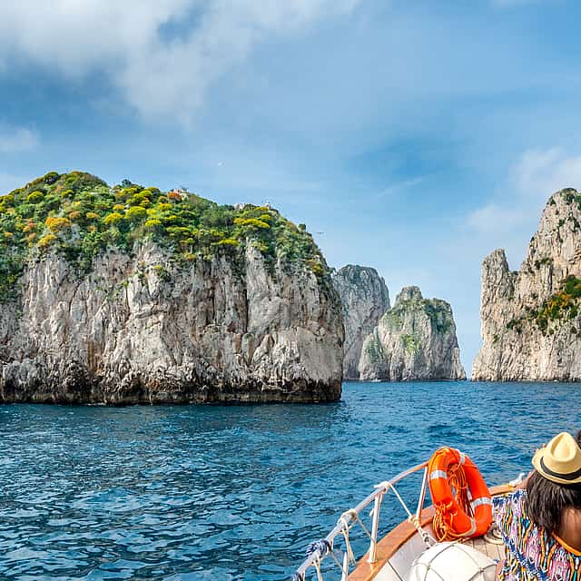 Capri Bootsfahrt ab Sorrent
