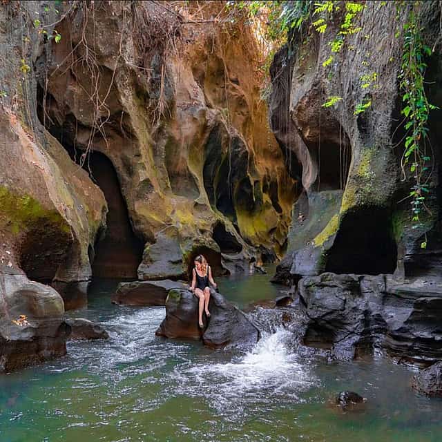 Bali Hidden Canyon, Waterfall and Temple Tour